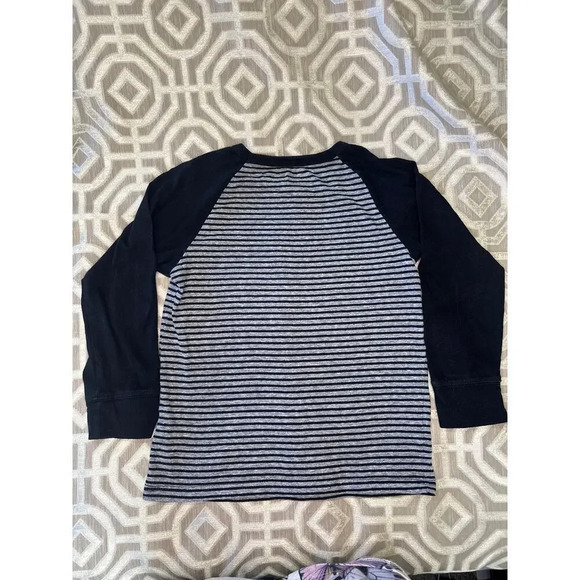 Children's Place Boys‎ Long Sleeve Shirt Gray/green  Graphic size s 5/6 set of 2 - Picture 4 of 12